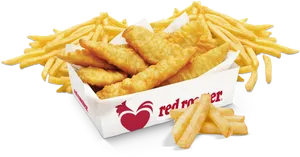 Fishand Chips Fast Food Meal PNG image