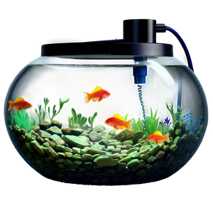 Fishbowl With Air Pump PNG Fjl75 PNG