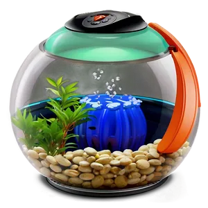 Fishbowl With Heater PNG 16