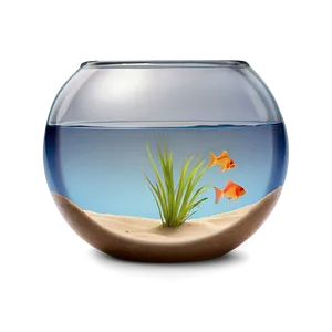 Fishbowl With Sand PNG Mqc78 PNG