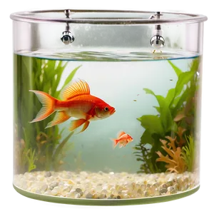 Fishbowl With Water Change Equipment PNG Ngq PNG