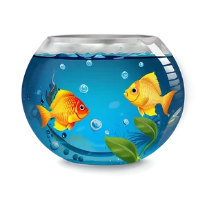 Fishbowl With Water Png 06212024 PNG image