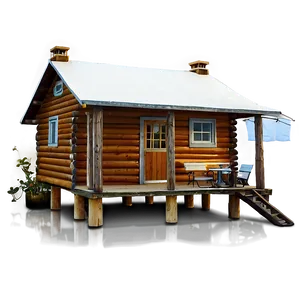 Fishing Cabin On The Lake PNG 18 PNG