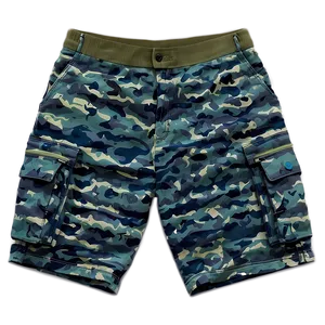 Fishing Cargo Shorts PNG 46