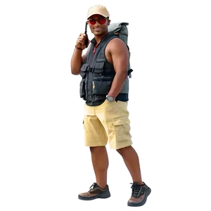 Fishing Trip Outfit PNG Rud