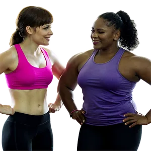 Fitness Class Attendees PNG 06242024 PNG