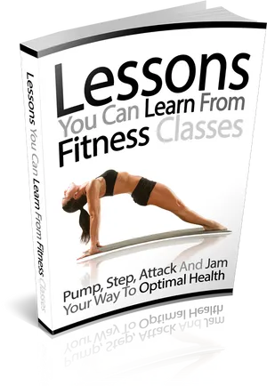 Fitness Classes Ebook Cover PNG image