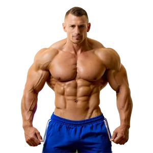 Fitness Model Torso Png 06282024 PNG image