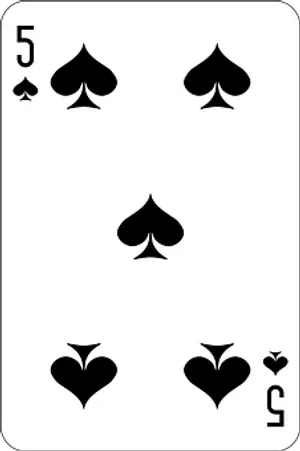 Five_of_ Spades_ Playing_ Card PNG image