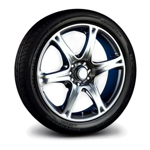 Five-spoke Car Wheel PNG Djf PNG