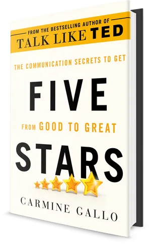 Five Stars Communication Secrets Book Cover PNG image
