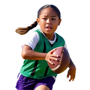 Flag Football Action Png Tcg78 PNG image