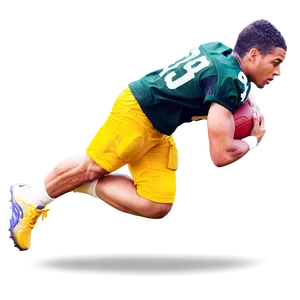 Flag Football Running Back Png 06202024 PNG image