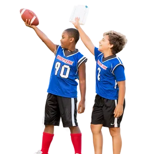 Flag Football Victory Celebration Png Lda PNG image