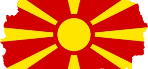 Flag_of_ North_ Macedonia PNG image