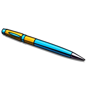 Flair Pen Clipart PNG 06292024