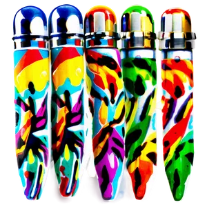 Flair Pen Zebra Print PNG Dwe