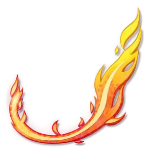 Flame Banner Png Pfi72 PNG image