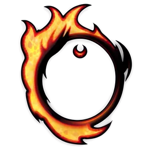 Flame Border PNG 05042024