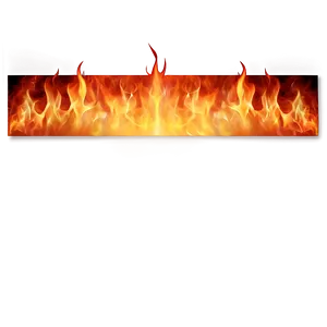 Flame Border PNG Dnu27