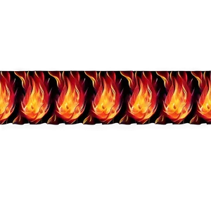 Flame Circle Border PNG Gbq PNG