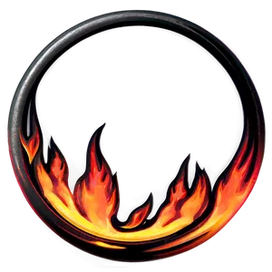 Flame Circle Png Sat9 PNG image