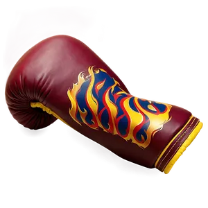 Flame Design Boxing Gloves Png 98 PNG image
