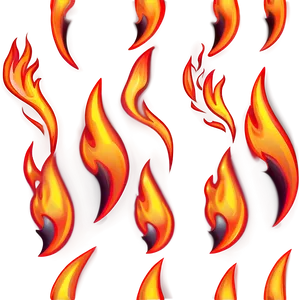 Flame Emoji PNG 05042024