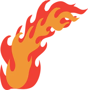 Flame Graphic Vector Art PNG