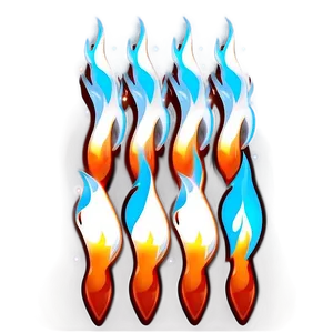 Flame Icon Set PNG Evx