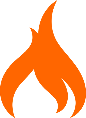 Flame Icon Vector PNG