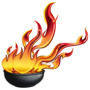 Flame Outline PNG 86