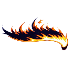 Flame Outline PNG Jdr19