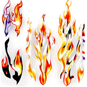 Flame Pattern PNG 70