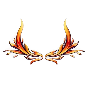 Flame Sketch Border Png Cvl65 PNG image