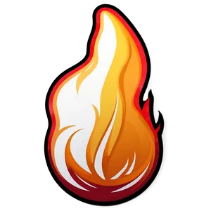 Flame Sticker Png Ujx PNG image