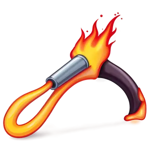 Flame Thrower Emoji Png 05042024 PNG image