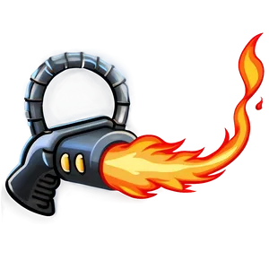 Flame Thrower Emoji Png Rqf72 PNG image