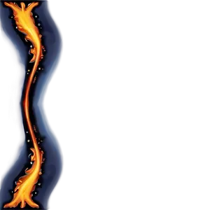 Flame Wave Border Png 06262024 PNG image