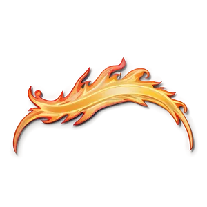 Flame Wrap Border Png 06262024 PNG image