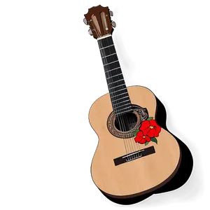 Flamenco Guitar Png 5 PNG image
