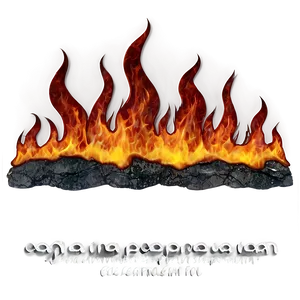 Flames A PNG image