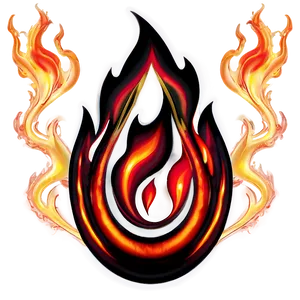 Flames C PNG image