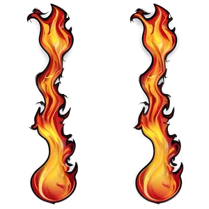 Flames Lettering PNG 79 PNG