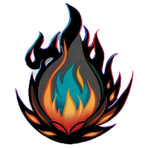 Flames Silhouette Png Pvt PNG image