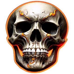 Flames Skull Face Image Png 42 PNG image