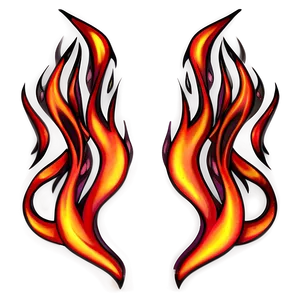 Flames Tattoo Design Png Isd92 PNG image
