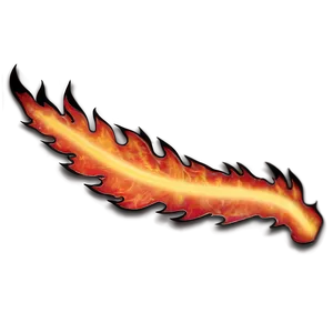 Flames Trail Png 05042024 PNG image