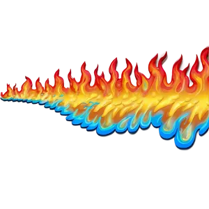 Flames Trail Png Dfn PNG image