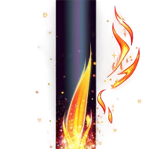 Flames With Sparkles Png 05042024 PNG image